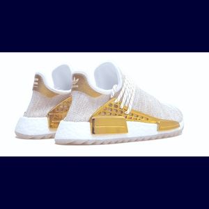 Adidas Pharrell Williams HU NMD Gold Edition